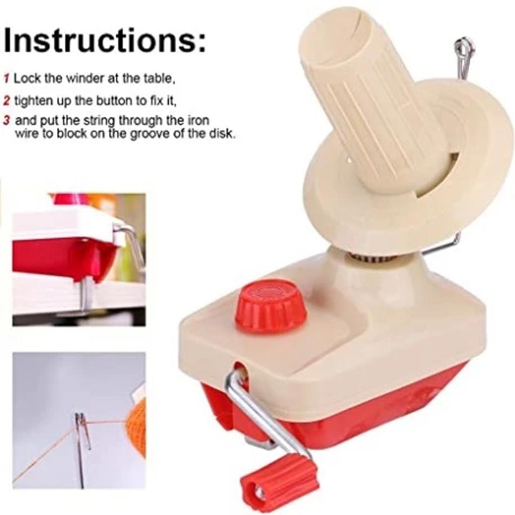 Ruční stroj na navíjení malého příze pro domácnost na navíjení a tkaní rámu deštníku