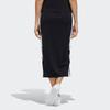 Adidas Originals Adibreak Skirt With Drawstring Mid Waist Loose Sports Snap Button Casual Long Skirt Women skirts Black H39022