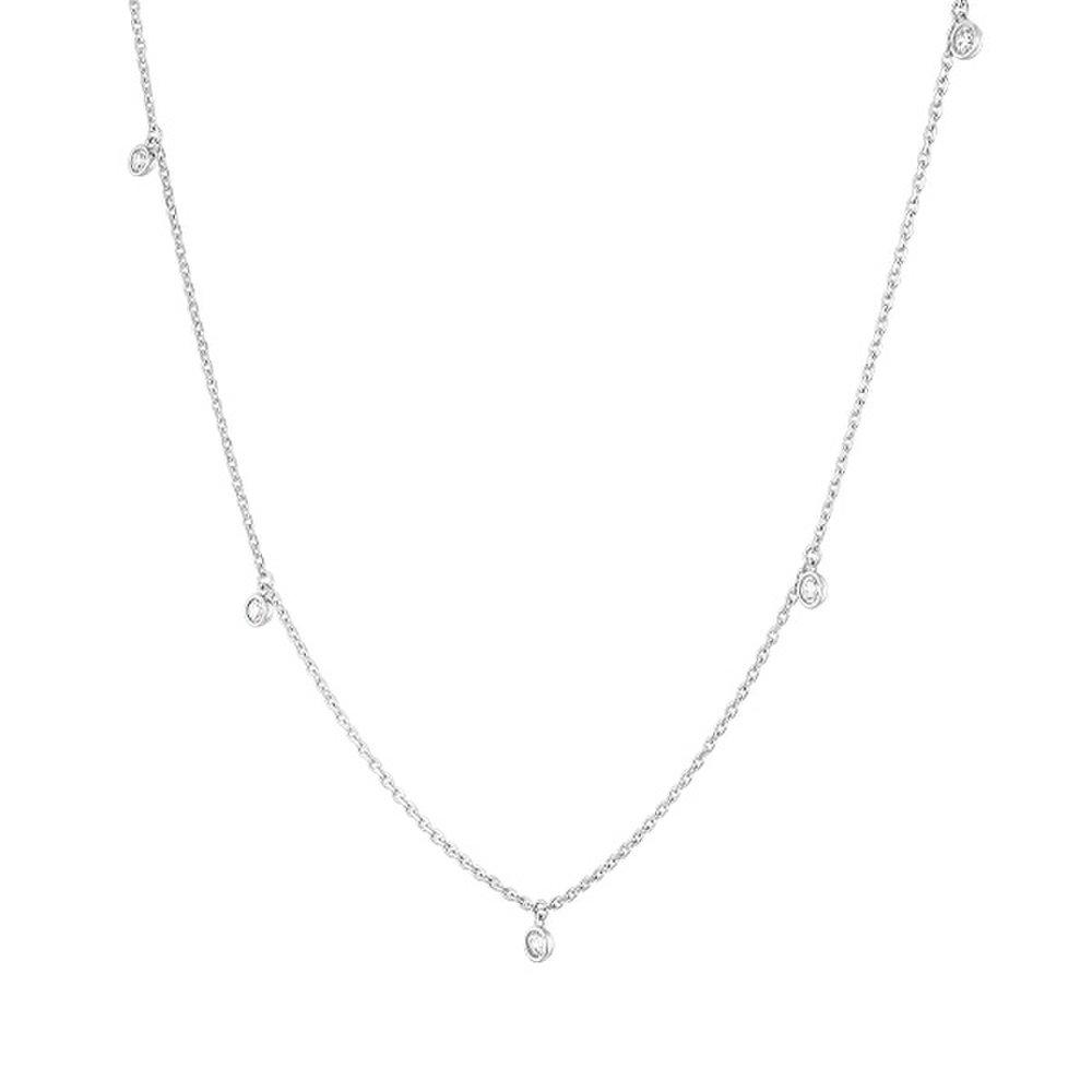 Lala J Bezel Chain Necklace (Jjljnq4Bf384Sw420)