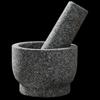 Stone Garlic Mortar and Pestle with Lid