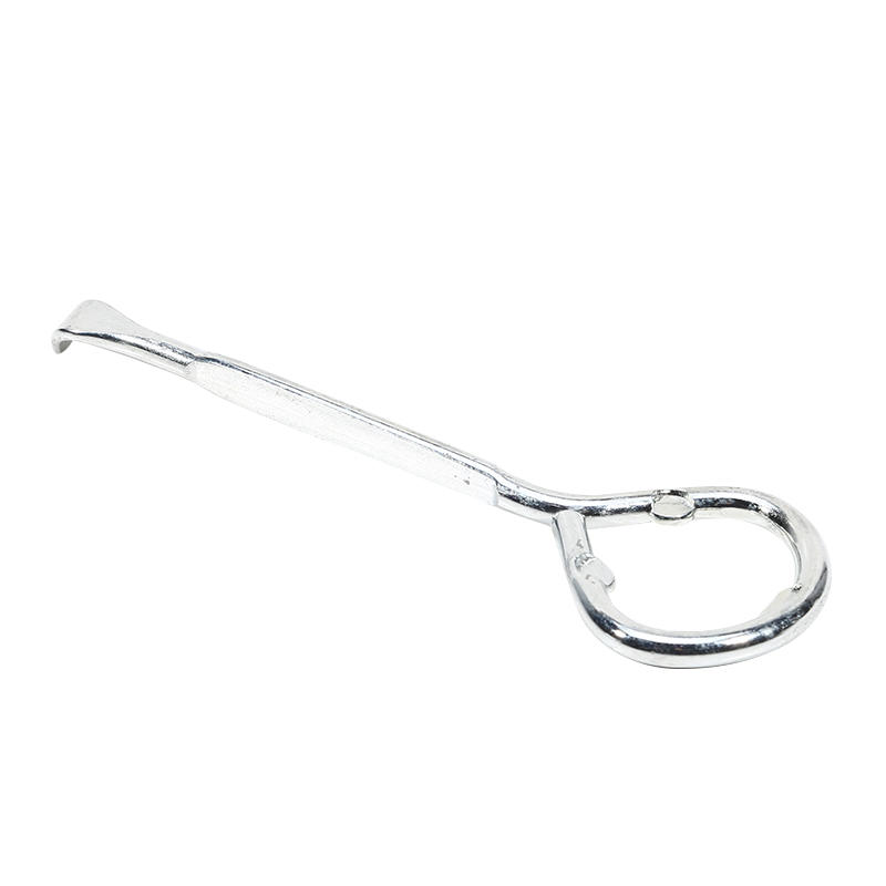 1Pc Hardware Bottle Opener Simple Opener Manual Ergonomic Grip Rust-Resistant Metal Construction For Home Bar Party Easy Opening Of Bottles Cans