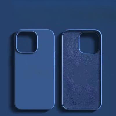 Anwendbar auf iPhone16 Flüssigsilikon Handyhülle Apple 14 Creation Bag 13 Europäische und amerikanische Schutzhülle