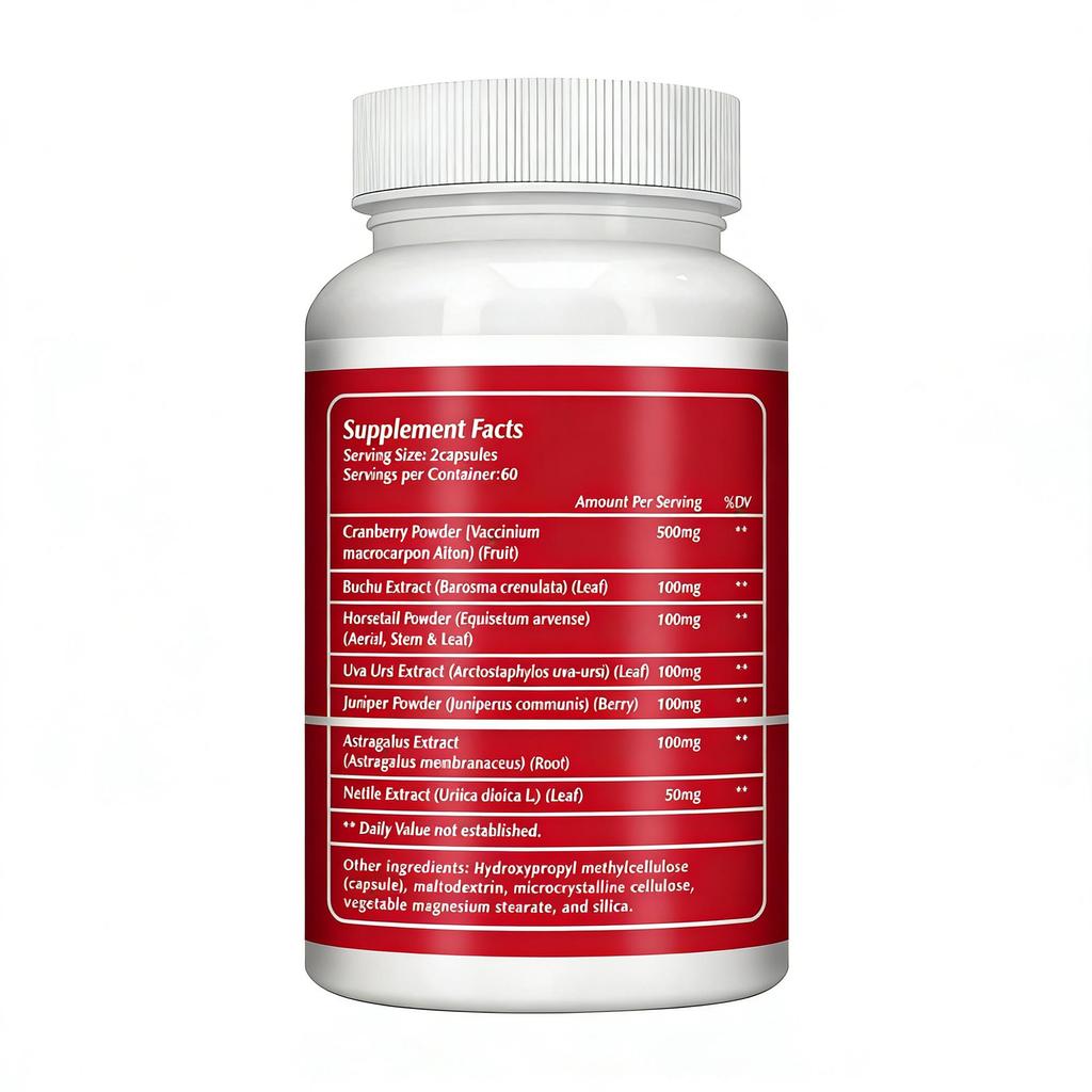 Pslalae Contains 500g of Cranberry Extract To Support Kidney Health, Is Gluten-free, and Suitable for Adults.