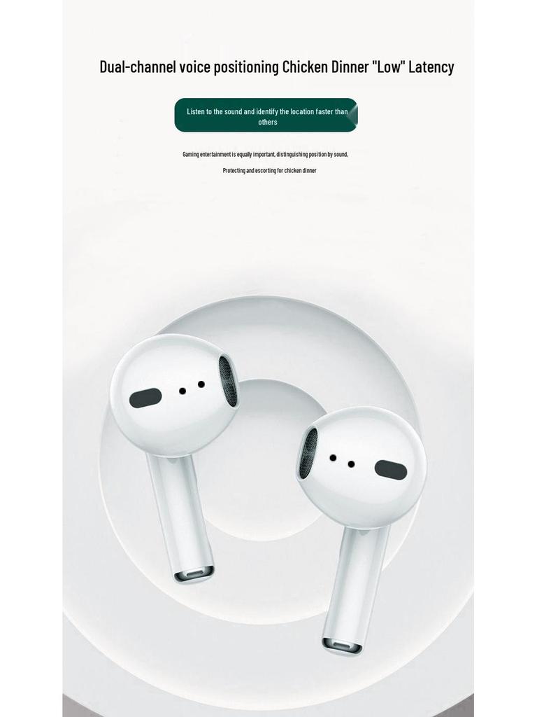 Long-Lasting Wireless Bluetooth Earbuds with High-Fidelity Sound for Sports and Music