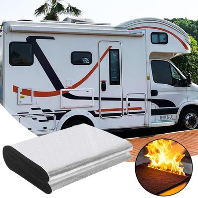 Battery Thermal Wrap 40.167.09 Inch Fireproof Flexible Shield Battery Insulation Blanket for RV Trailer Boat Marine Cold Weather