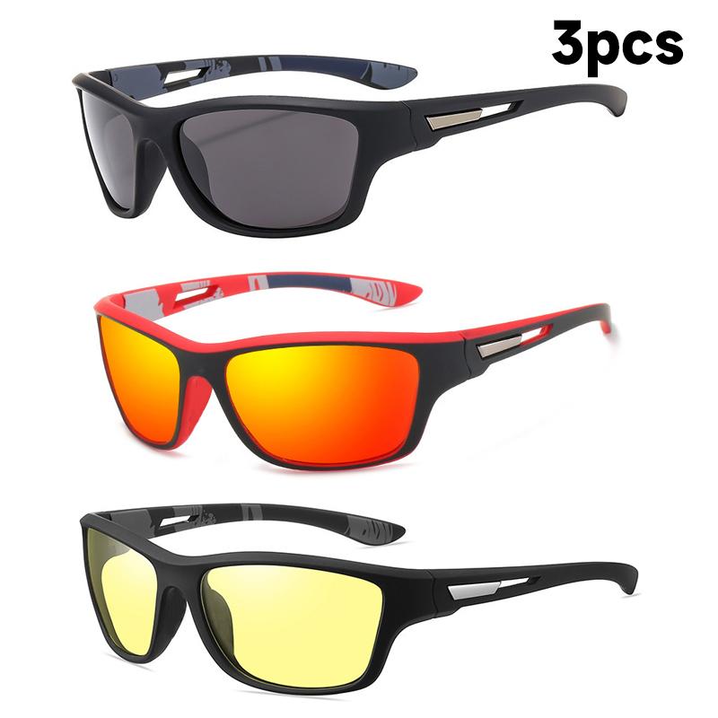 1/3 Stück Heiße Outdoor Radsport Schutzbrille Männer und Frauen Spiegelbrille Fahrsonnenbrille