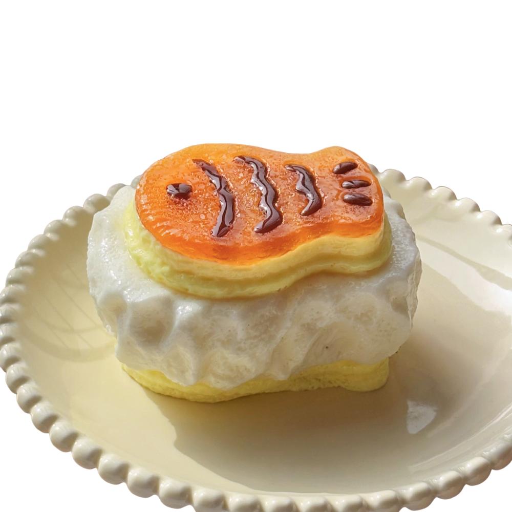 Creative Taiyaki Squeeze Toys Anxiety Relief Realistic Taiyaki Pinch Office Desk Toy Squeeze Toys