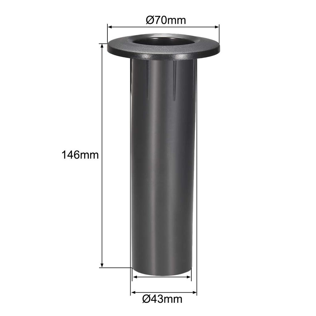 uxcell Speaker Port 43mm x Subwoofer Bass Reflex Bass Woofer Pack of 2 Tube, 146mm, Tube, Box,