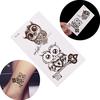 1Pc Waterproof Temporary Owl Tattoo Sticker Removable For Leg Body Sticker Waterproof Minimalist Tattoo Sticker