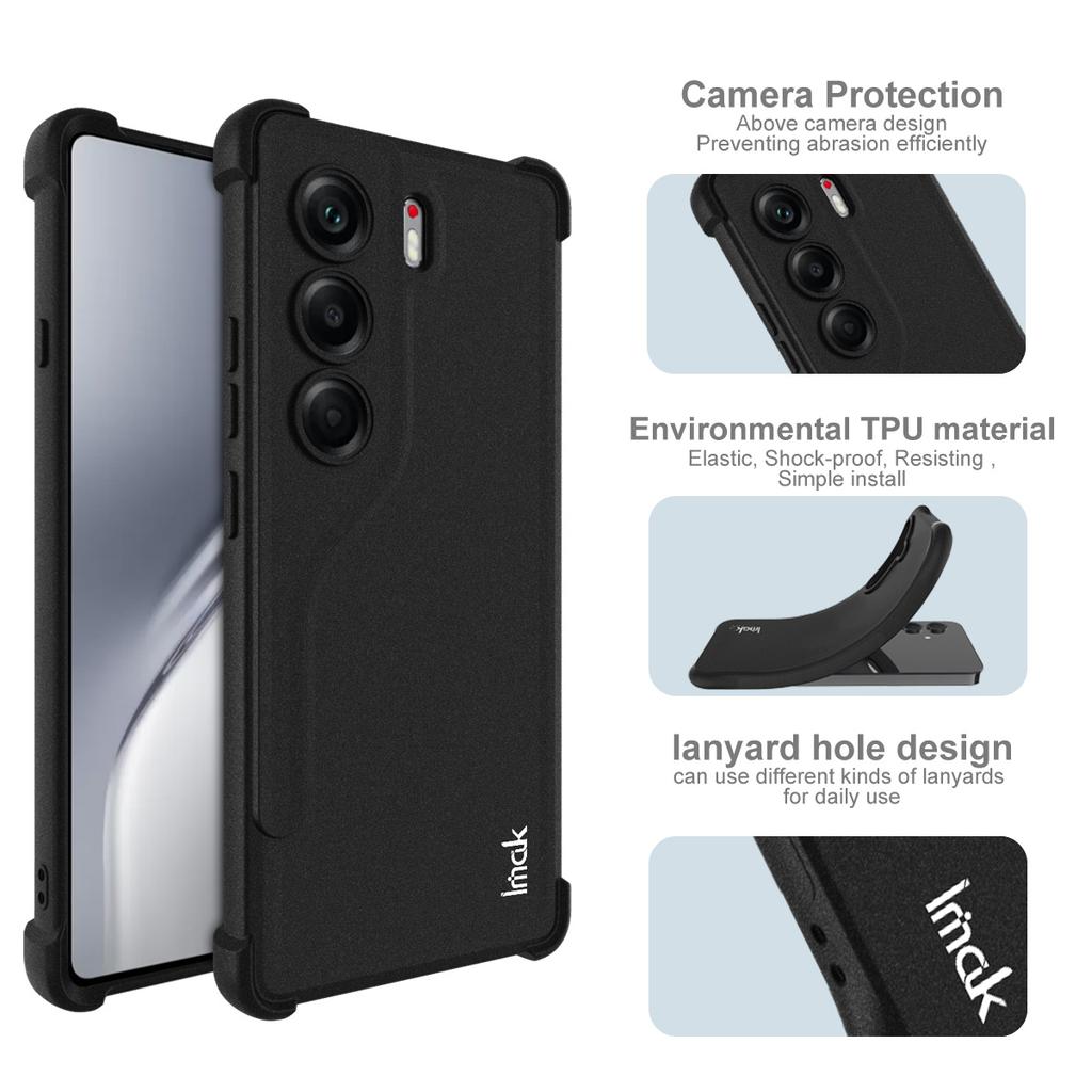 IMAK For TECNO Camon 40 4G Case TPU Phone Cover Airbag Shockproof Protection