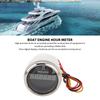 Precise Measurement DC 9-32V Digital Hour Meter 52MM Waterproof Round Gauge High Precise Hourmeter Boat Use