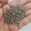 5/6/8/10mm 200-500pcs Popular Iron Double Ring Connecting Loops Rings For Jewelry Making DIY Accessories Split Jump Open Connectors Jewelry Accessory