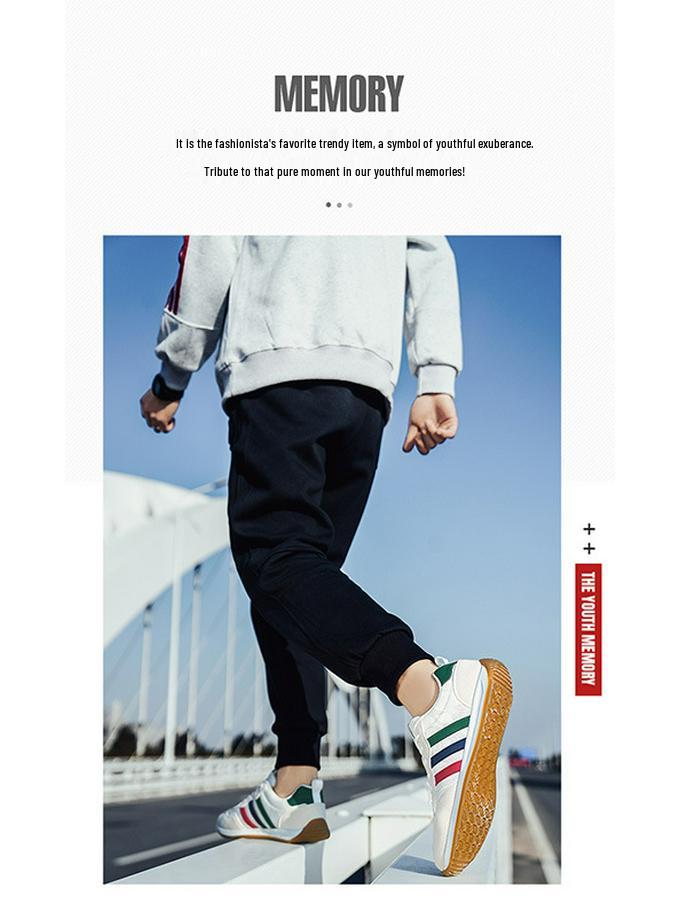 Grenzüberschreitende Forrest Gump Herren Casual Low-Top Sneakers – Vielseitige, Trendige, Bequeme Outdoor-Sportschuhe