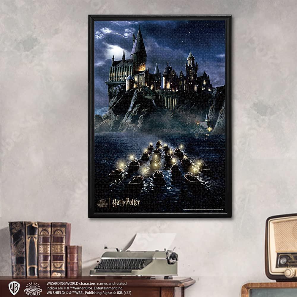 Tenyo Harry Potter Hogwarts 1000-Piece Jigsaw Puzzle - Holographic 51x73.5cm
