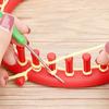 1 Set Rectangle Round DIY Knitting Loom Scarf Sweater Hat Shawl Stitching Knit Handmade Craft Weaving Braiding Tool