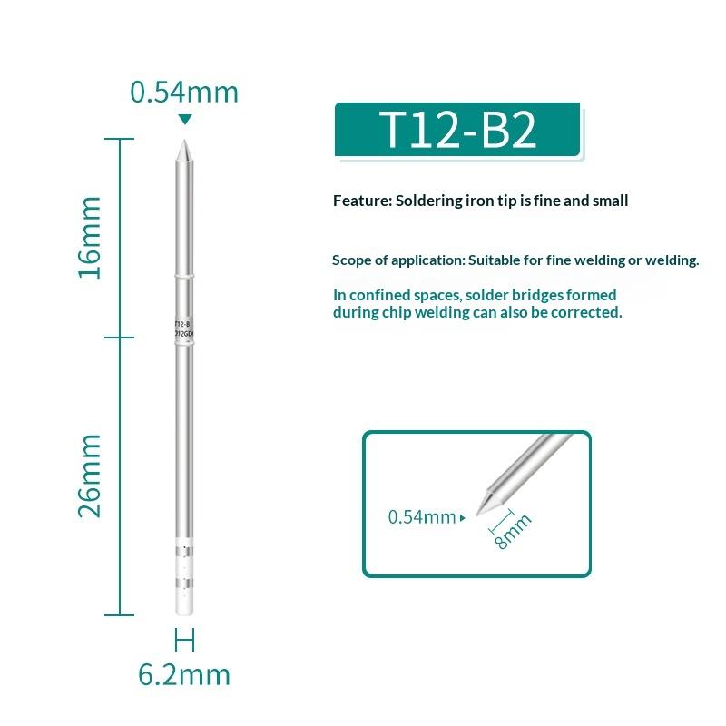 TS100 TS101 Soldering Iron Tip Replacement Multiple Models Fit for Pinecil V2 Series Electronic Welding Tools