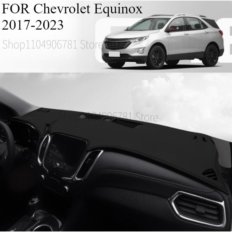 FOR Chevrolet Equinox 2017- Car Dash Mat Dashmat Dashboard Mat Cover Sun Shade Dash Board Cover Carpet Accessories