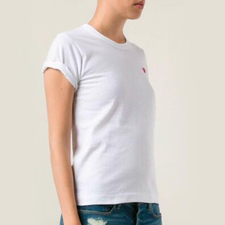 Comme des Garçons PLAY (WMNS) COMME des GARCONS PLAY Mini Logo Tee 'White' Women's AZ-T199-051-2