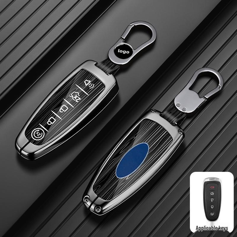 Compatible Key Case for Ford Mondeo, Edge, EVOS, Explorer, and Focus