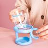 For Sanrio Glass Cup with Mug Sleeve High Borosilicate Glass Heat-proof Water Cup with Scale Home Breakfast Juice Milk Mug Gift