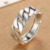 925 Silver Ring Adjustable Simplicity Fashion Exquisite Student Girlfriend Jewelry Accessories Wedding Party