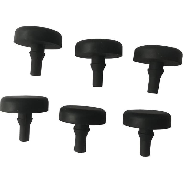 6 Pack Switch Pedal Sillicone Stopper Clutch Up Pedal Bump Stop Compatible with 1990-2005 Mazda Miata MX-5 G030-43-029 G03043029 6 PACK