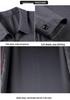Men's Classic Wool Jacket - Spring/Autumn, Middle-Aged & Elderly, Business Casual Lapel with Zipper.