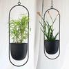 2026 New 10 Type Metal Hanging Flower Pot Nordic Chain Hanging Planter Basket Flower Vase for Home Garden Balcony Decoration