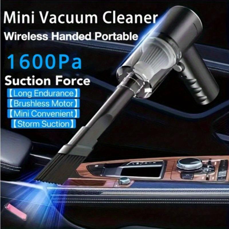 1PCS Powerful Handheld Vacuum Cleaner - Wireless Strong Suction for Home Car Desktop Cleaning
