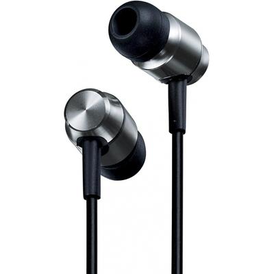 Panasonic Telefon stereo Rp HD5M S cu microfon și telecomandă inclusă, argintiu