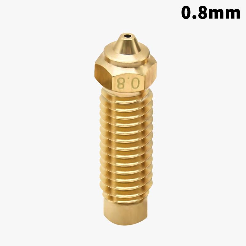3D Printer Accessories Elegoo Nozzle Brass Hard Steel Nozzle 0.2-1.0mm For Neptune 4 Plus Max