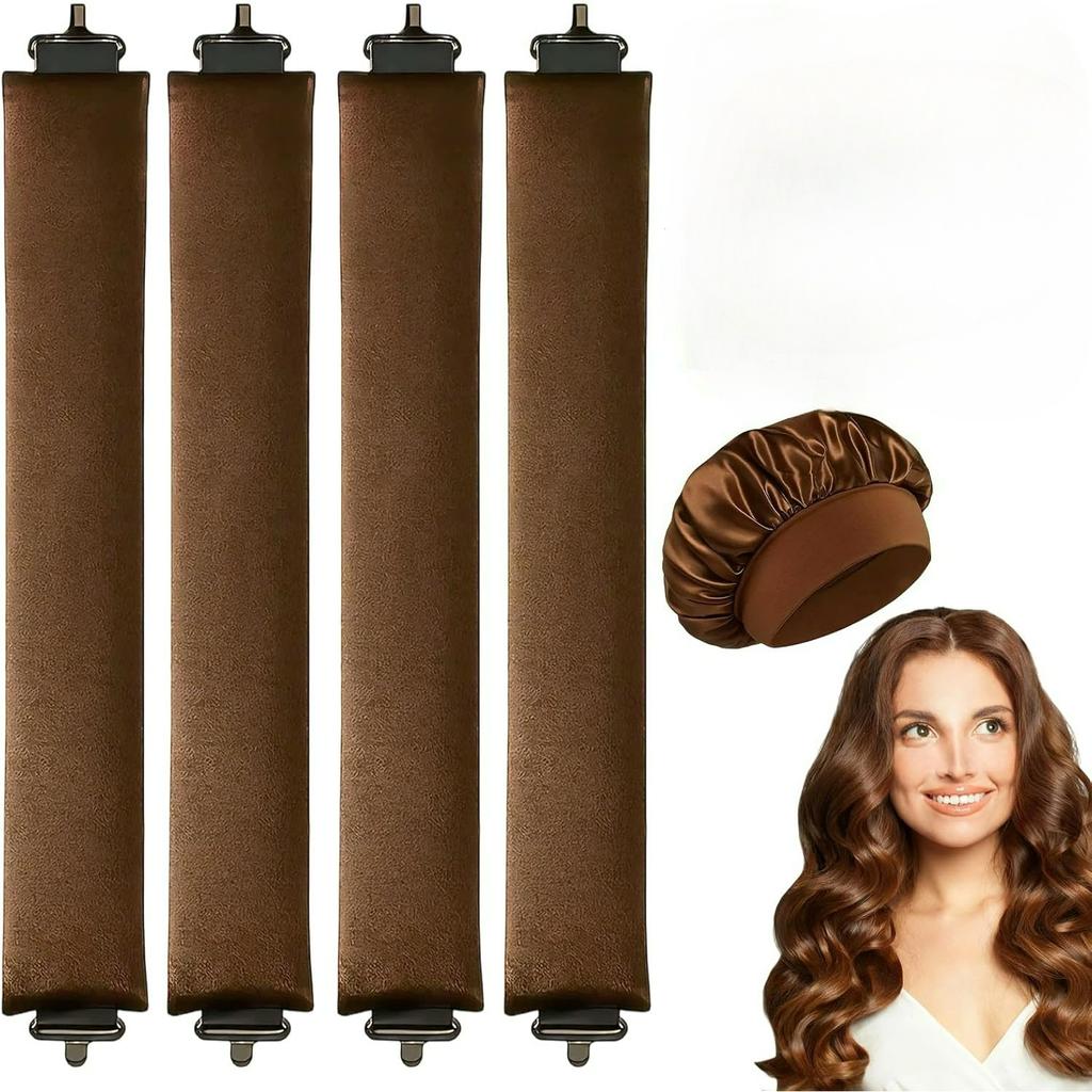 Heatless Blowout Rods,Overnight Blowout Rods,Overnight Curls for All Hair Types,Heatless Curling Method,Portable Design and Easy Overnight Styling