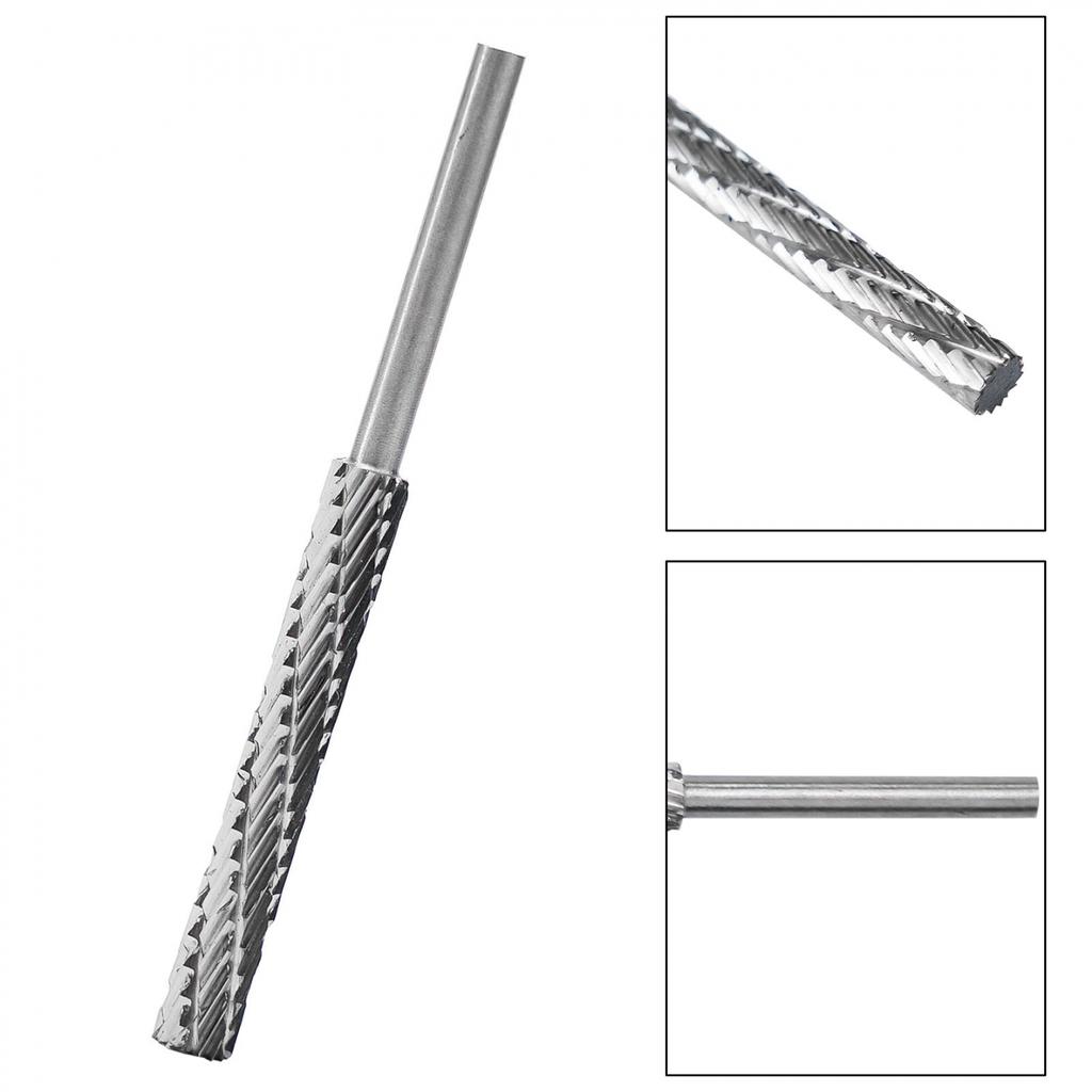 Burr Cutter Rotary File Diameter 3/4/5/6mm Grinding Wheel Plastic Wood Bit