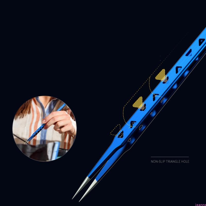 

Stainless Steel Tweezers 2Pcs Set With Excellent Heat Dissipation Design For Electronics Repair And Precise Engineering Tasks CN