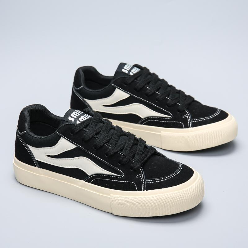 

Мужская классическая модная спортивная обувь с низким верхом для скейтбординга, дышащая парусиновая спортивная обувь для студентов, мальчиков, трендовые удобные кроссовки для спортзала с мягкой подошвой 44 синий