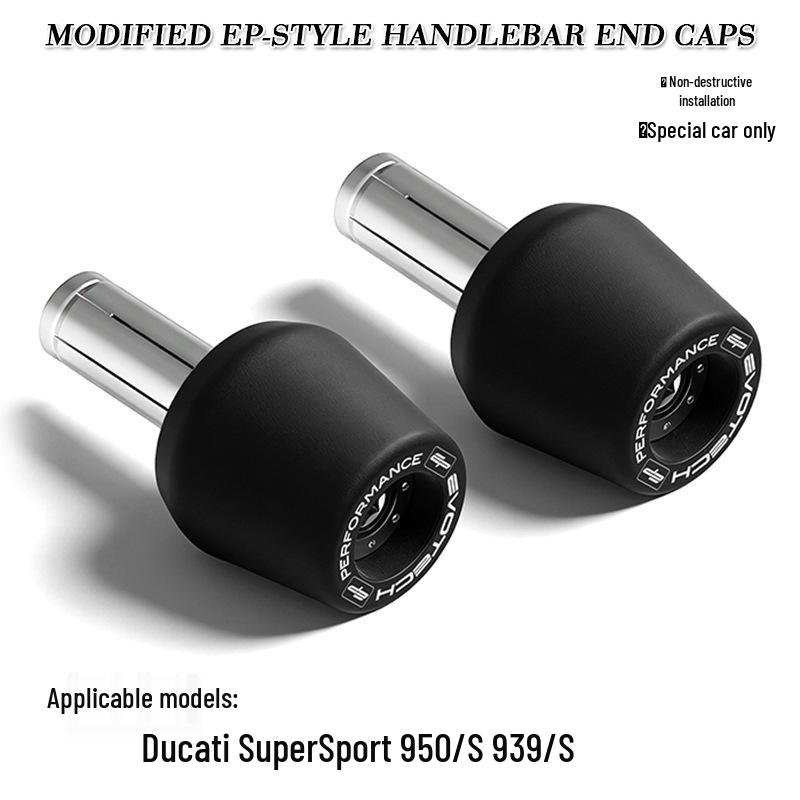 Ducati SuperSport 950S/939S Modified EP Style Counterweight Handlebar Bar Ends