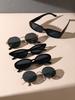 UV Protection 5PCS Unisex Durable Metal Metal Plastic Trendy Sun Glasses Glasses For Street Photography And Daily Travel