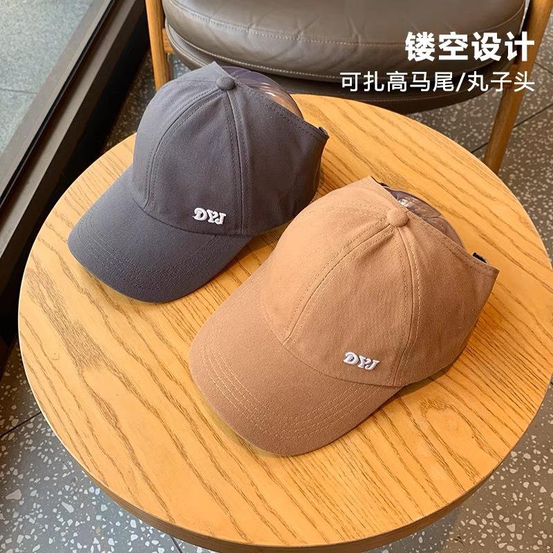 Hat Female Autumn Premium Sense Empty Top Baseball Cap Shade Breathable Outdoor Leisure Sports Alphabet Cap