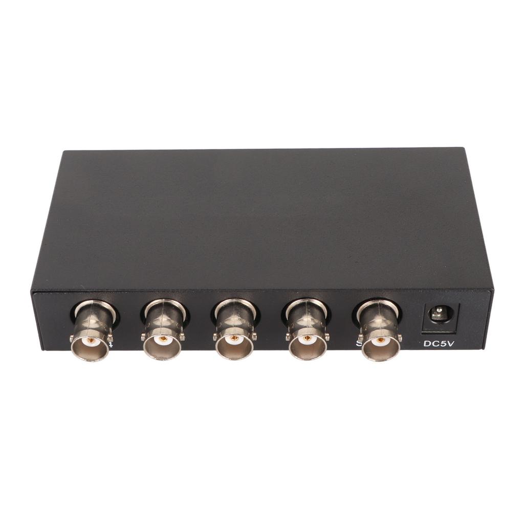SDI Splitter Professional 1080P Support 3G HD SD SDI 1 In 4 Out SDI Splitter for TV Stations Workplaces Security