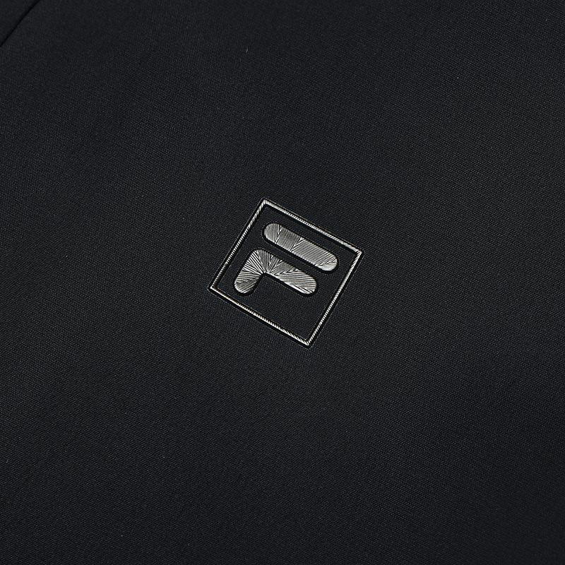 FILA Simple Versatile Woven Hooded Jacket Men Jackets Black F11M513704FBK