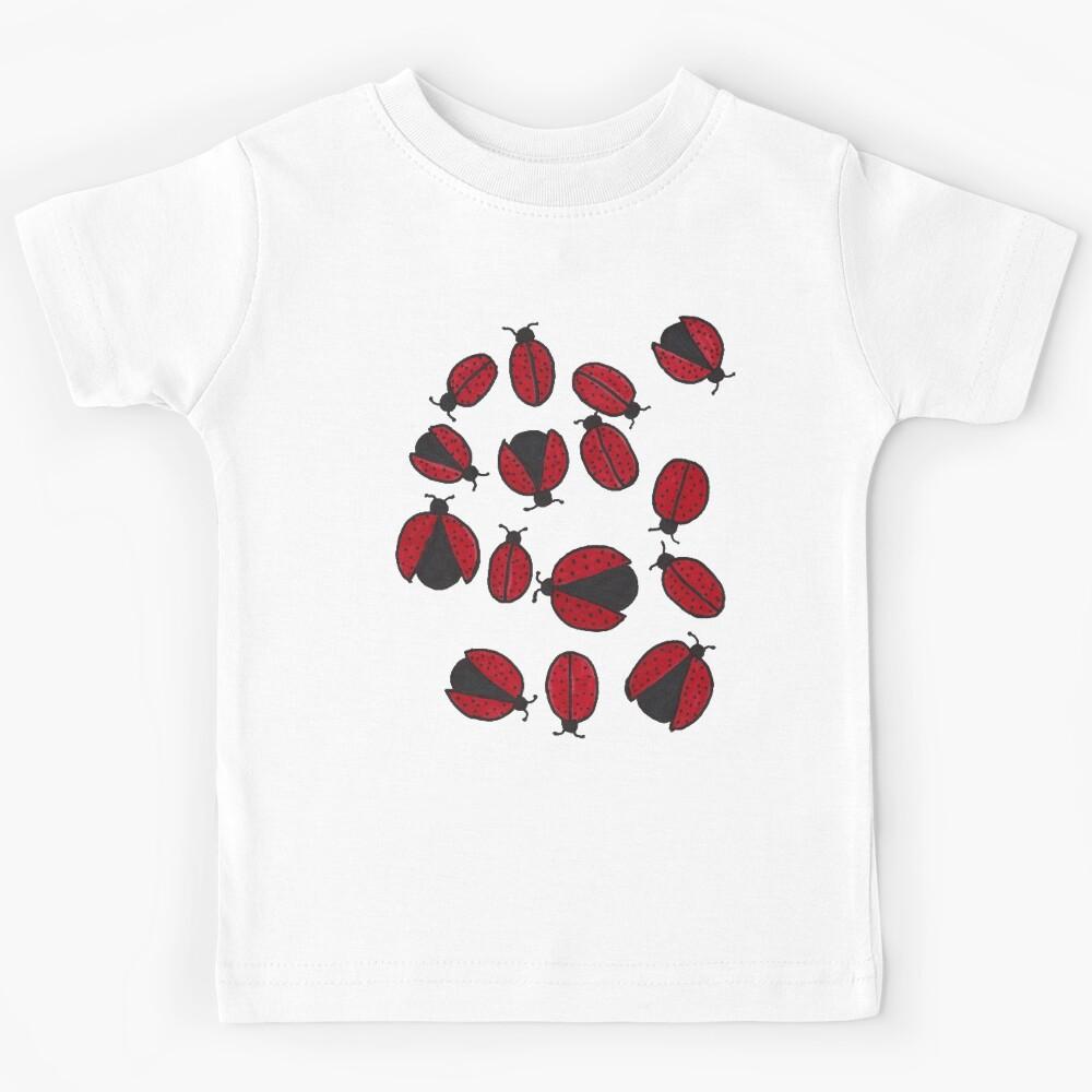 ladybug pattern Kids T-Shirt 110