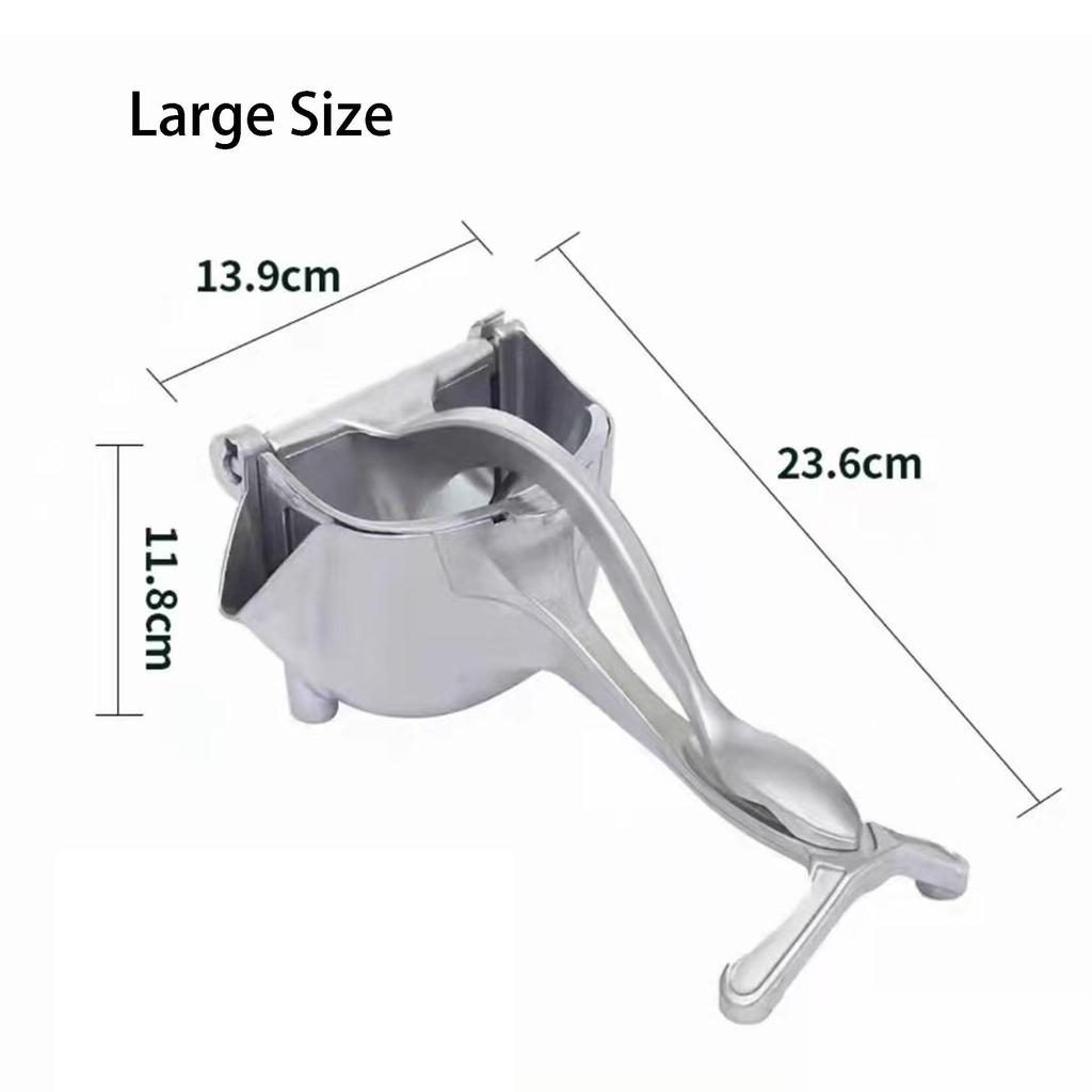 Manual Hand Fruit Juicer Press Aluminum Alloy Hand Squeezer Handheld Citrus Juice Extractor for Orange Lemon Pomegranate for Squeezer Home Kitchen Use