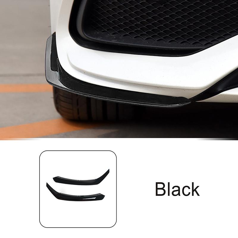 Car Styling Front Bumper Spoiler Lip Grille Slats Trim Strips For Mercedes Benz CLA C117 CLA200 220 2016- Exterior Stickers