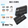 HDMI Splitter, 1 Input, 2 Output, 4K@60Hz Compatible, HDMI Audio Splitter with Downscaler Function, HDMI 2.0b Splitter / 2K@144Hz/1080P@120Hz, Type-C