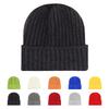 Coarse Line Light Board Knitted Hat Versatile Men's and Women's Warm Thickened Cold Hat Can Be Formulated Logo Wool Hat
