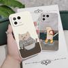 Paper Folding Cat Phone Case For Xiaomi Mi 15 14 14T 13 13T 12 12X 12T 12S 11 11T 10 10T 9 9T Pro Lite Liquid Silicone Cover