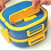 Elegant Two Level Lunch box with Seal Lid Unique Multi Layer Food Storage Box for Business Lunches and Outdoor Picnics
