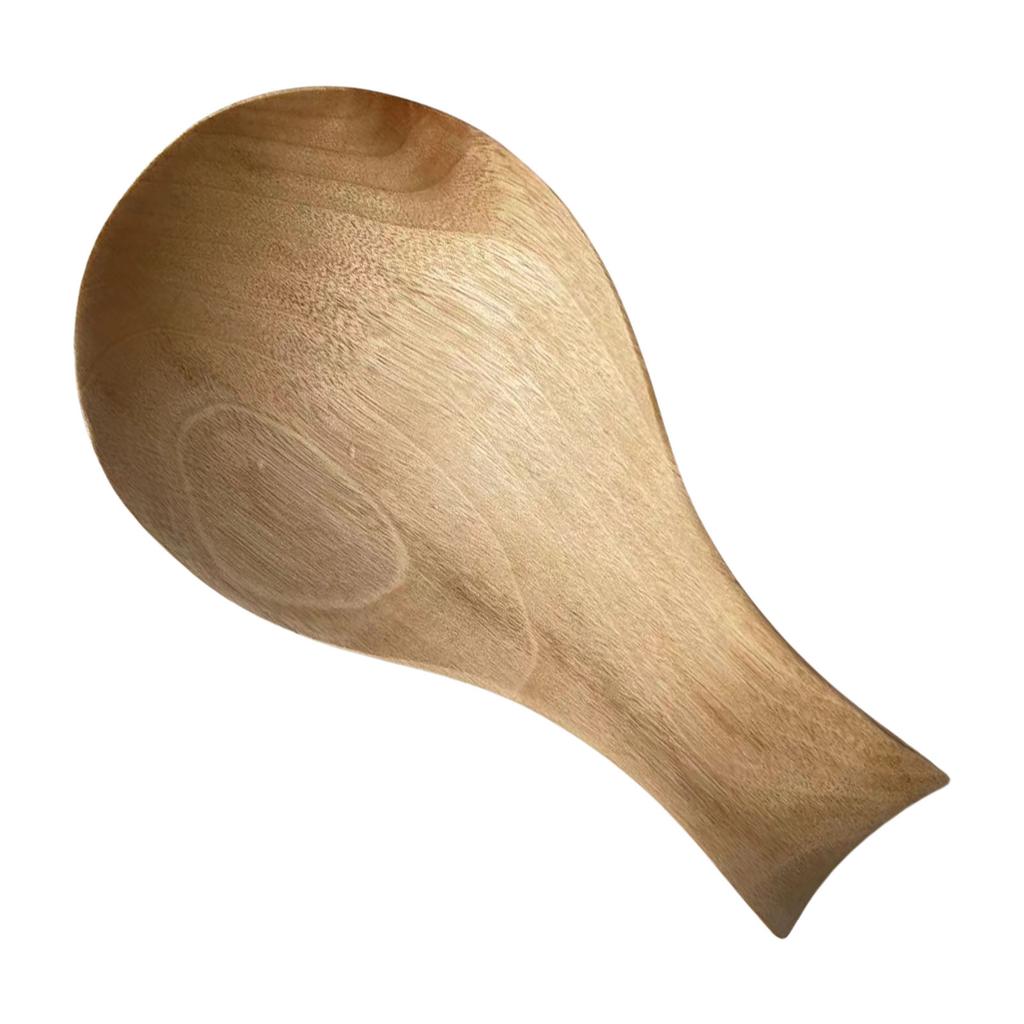 Compact Wooden Spoon Holder Minimalist Spatula Tray Creative Tableware Holder for Modern and Traditional Kitchens