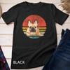 Vintage Französische Bulldogge Hund Retro Französische Bulldogge Liebhaber T-Shirt Unisex T-Shirt