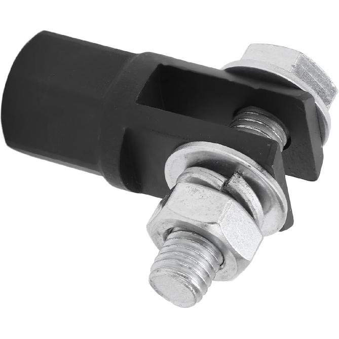 Scissor Jack Adapter, High Strength Rust Resistant Universal Scissor Jack Connector for Trailer for RV for Use with 12in Drive Impact Wrench